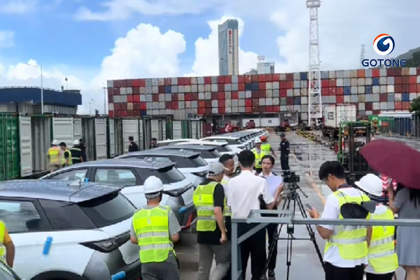 比亞迪千柜汽車海運：得一國際打造大規(guī)模出口標準化交付標桿